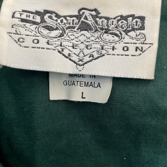 THE SAN ANGELO. Collection texas buttons down shirt size L - Picture 2 of 4